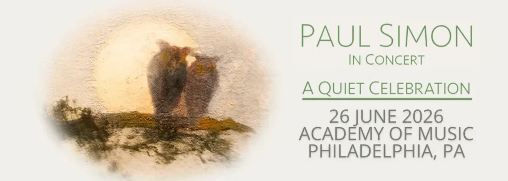 Paul Simon at Academy Of Music - PA