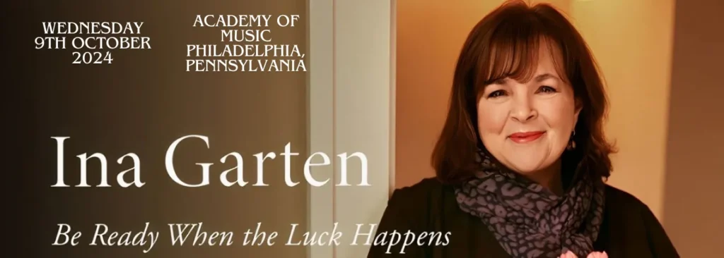 Ina Garten at Academy Of Music - PA